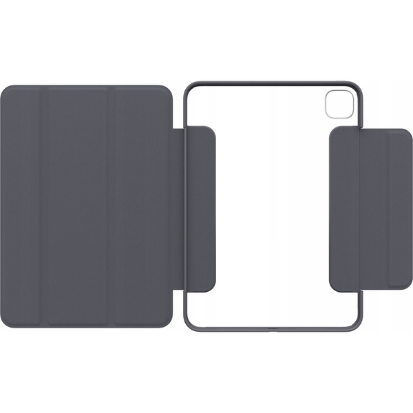 Otterbox Symmetry Folio iPad tok/táska Apple iPad Pro 11 (M4, 2024) 27,9 cm (11) Book Cover Szürke