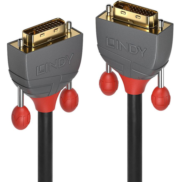 Lindy 36227 DVI kabel 15 m DVI-D Zwart