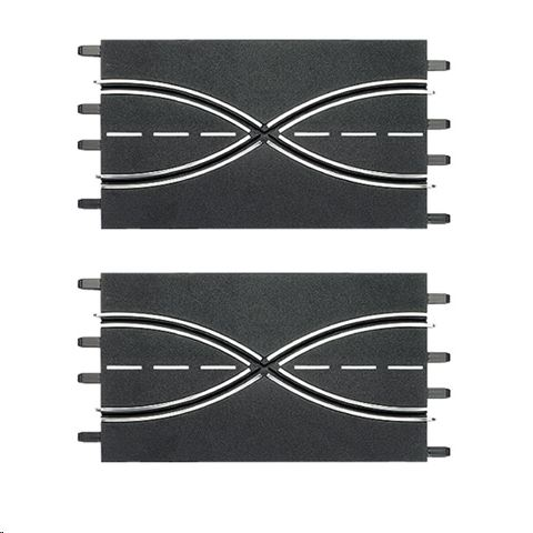 Аксесоар за автомобилна писта, Carrera, Пластмаса, Черно\Бяло