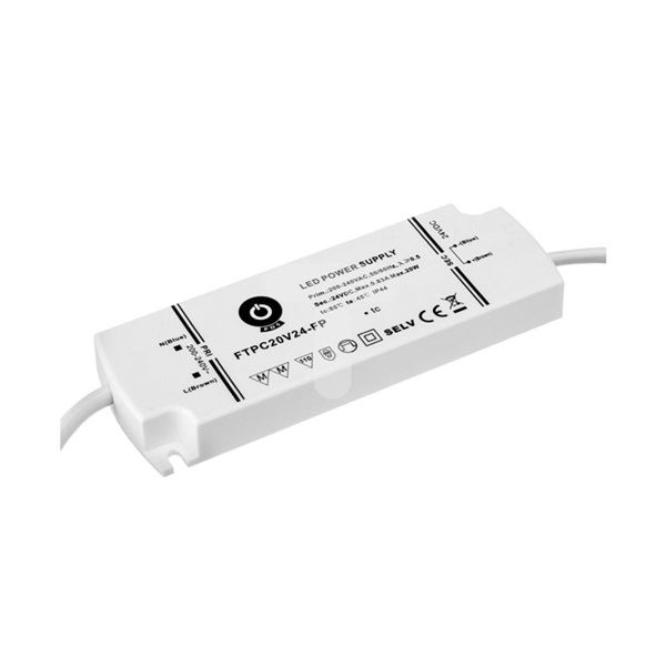 POS Power FTPC20V24-FP 24V/0.83A 20W IP44 LED tápegység (FTPC20V24-FP)