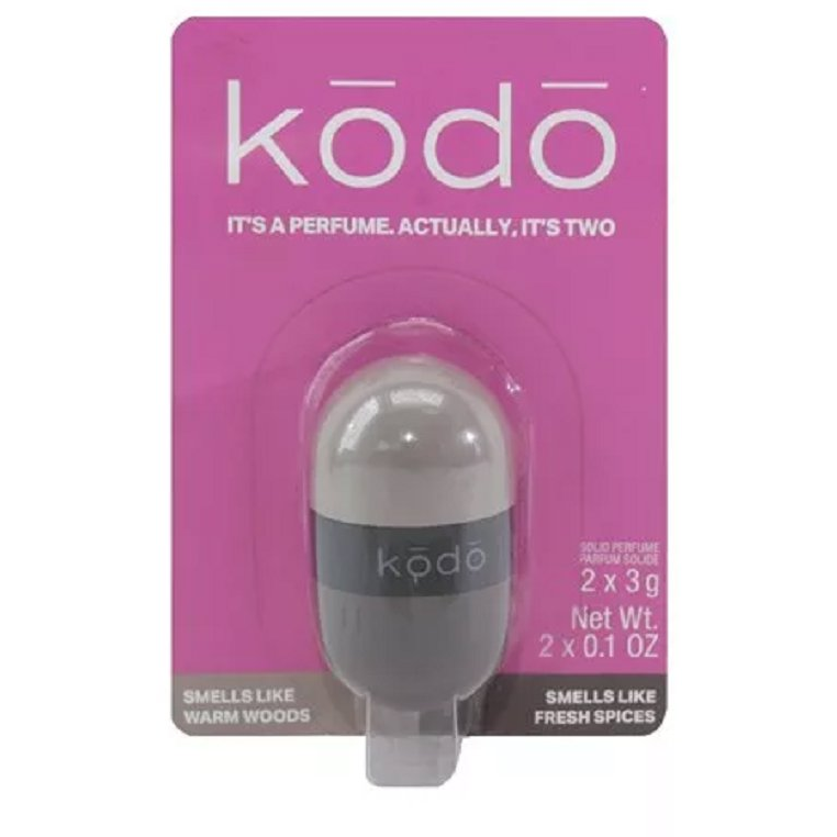 KÓDÓ Warm Woods&Fresh Spice 2 × 3 g (3614226141606)