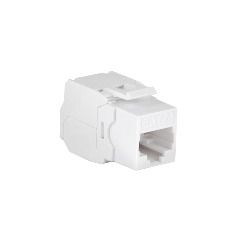 Logilink Cat.6A Keystone Jack UTP 22 26 AWG, szerszám nélkül, 16,3 mm szélesség (NK4072) (NK4072)