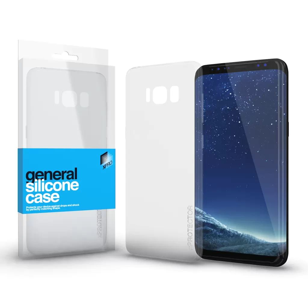 Xpro Samsung S8 szilikon tok Case ultra vékony 0.33 mm, átlátszó (113376) (XP113376)