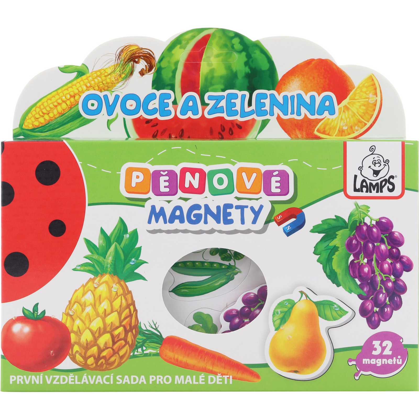 Habmágnesek - Gyümölcsök és zöldségek (4820195057216)