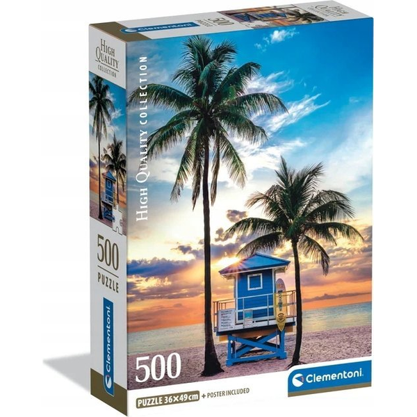 Clementoni High Quality Collection 35574 puzzel Legpuzzel 500 stuk(s) Liggend