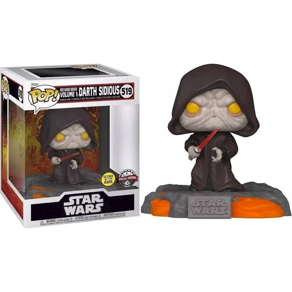 Funko Pop! Deluxe Disney: Star Wars Sith - Red Saber Series Volume 1: Darth Sidious figura (10539164)