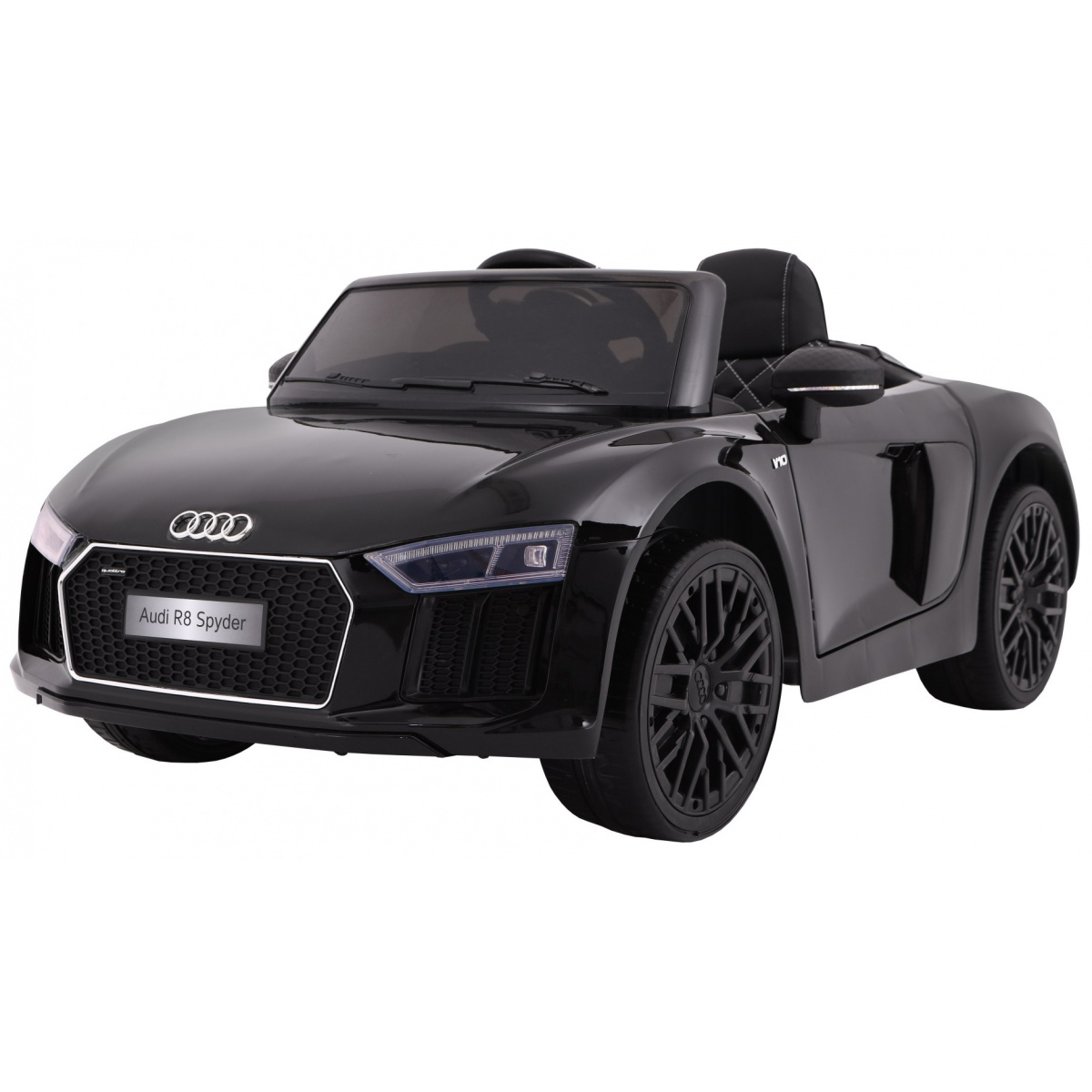 Ramiz AUDI R8 Spyder RS EVA 2 4 G lakkozott Akkumulátoros autó - Fekete (PA.JJ2198.EXL.CZ)