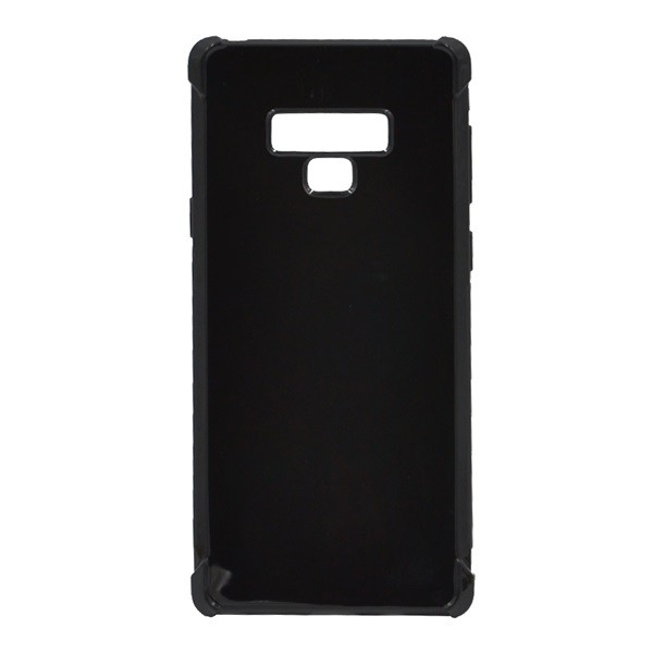 Szilikon telefonvédő (közepesen ütésálló, légpárnás sarok, fényes) FEKETE [Samsung Galaxy Note 9 (SM-N960F)] (5996457793051)