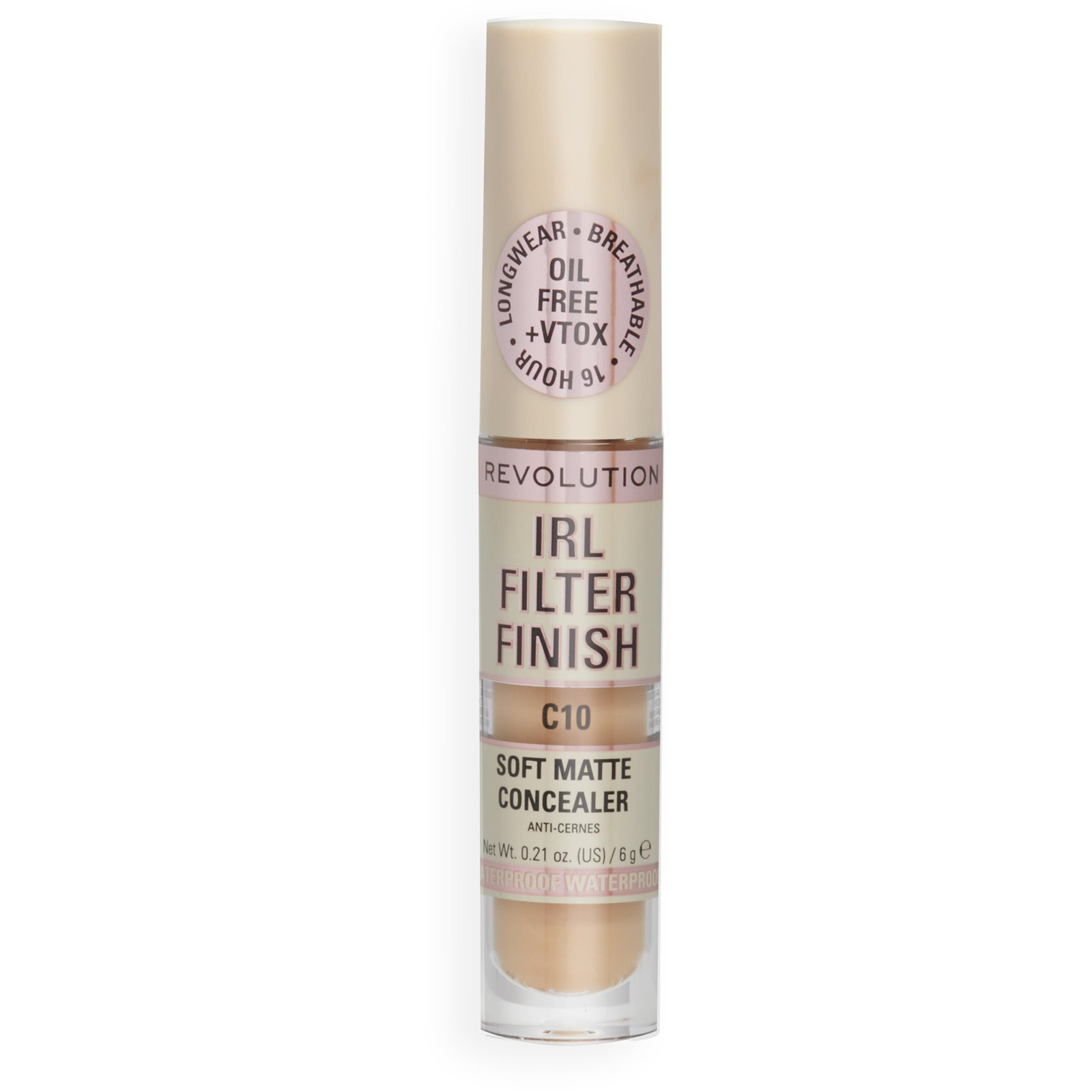 REVOLUTION IRL Filter Finish Concealer C10 6 g (5057566680141)