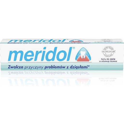  Meridol  Regeneracja podrażnionych dziąseł Pasta do zębów 75 ml