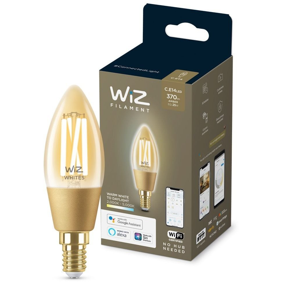 WiZ Tunable White 25 W E14 C35 Vintage (929003017701)