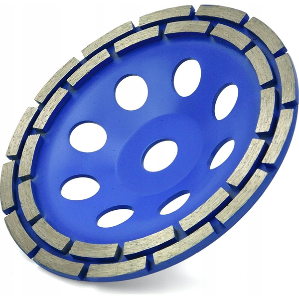 Groba dvoredna diamantna plošča za brušenje betona 22,2x180mm