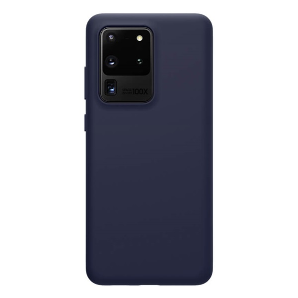 Nillkin Flex Pure Samsung Galaxy S20 Ultra / S20 Ultra 5G Szilikon Tok - Sötétkék (GP-94080)