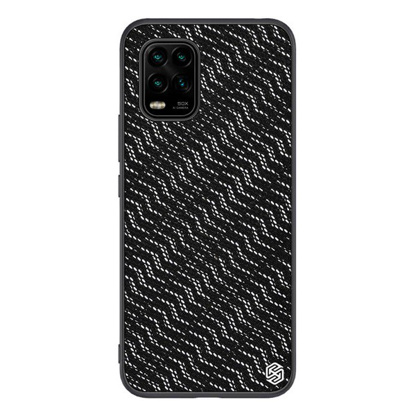 NILLKIN TWINKLE szilikon telefonvédő (közepesen ütésálló, műanyag hátlap, környezetbarát, csillogó) EZÜST [Xiaomi Mi 10 Lite 5G] (5996591019154)