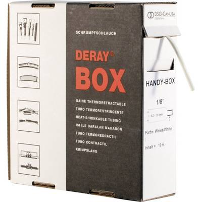 DSG Canusa 8610048012 Zsugorcső ragasztó nélkül Átlátszó 4.80 mm Zsugorodási arány:2:1 8 m (8610048012)