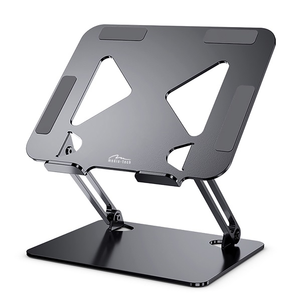 Media-Tech Állítható Laptop Állvány 10-17" - Fekete (MT2661)