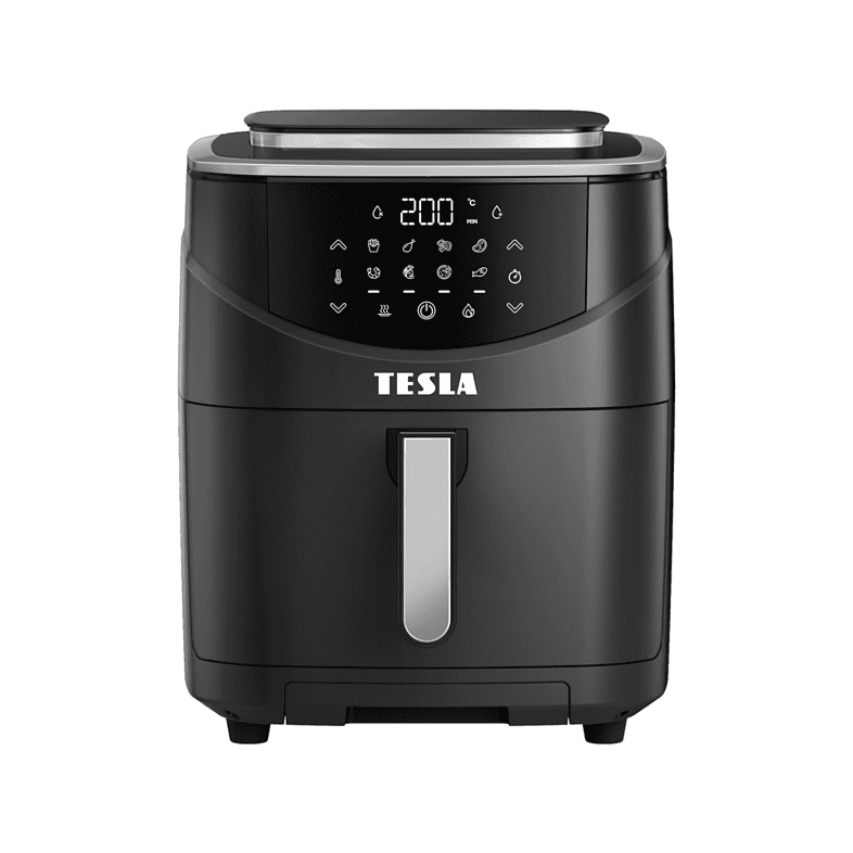Tesla AirCook & Steam QS500 7L Forrólevegős fritőz - Fekete (950118)