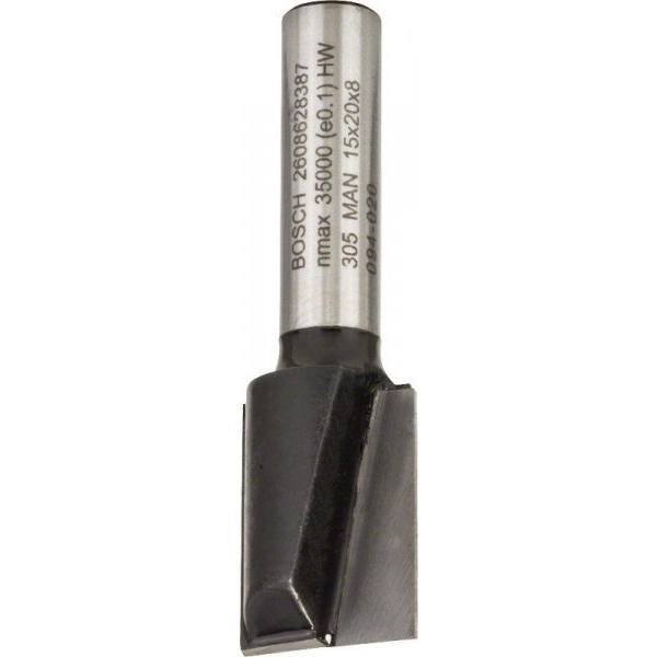 Bosch 2 608 628 387 специално свредло водач Прав канален фрезер 1 броя