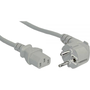 InLine 4043718085033 cabluri de alimentare Gri 1,5 m Cablu de alimentare tip F IEC C13