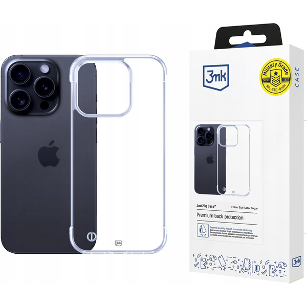 Kryt 3mk pre Apple iPhone 16 Pro Max bezfarebné