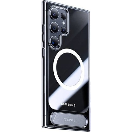 Torras UPRO Pstand Samsung Galaxy S24 Ultra Telefon tok - Átlátszó (X00FX1281)