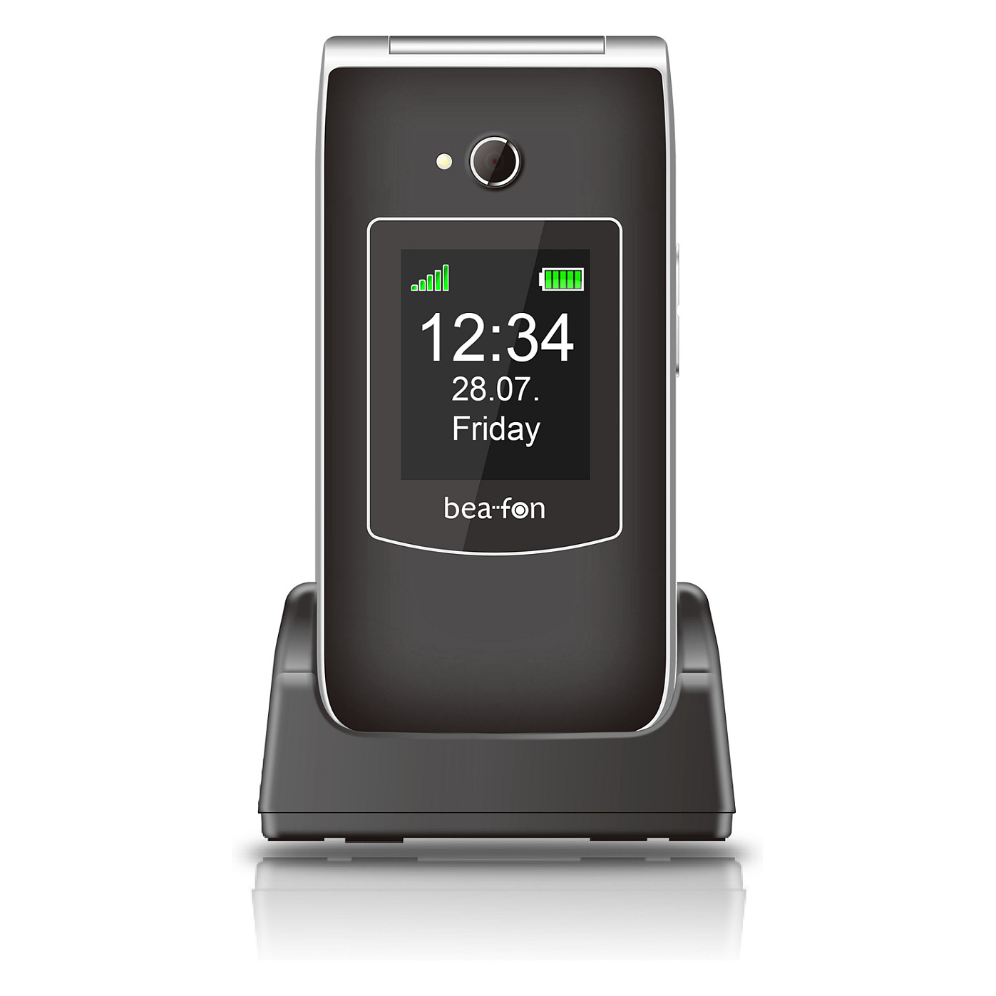 Bea-Fon SL645 LTE fekete-ezüst mobiltelefon (SL645LTEEU002B)