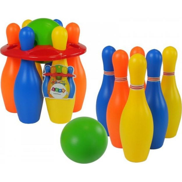 Bowling Szett 6 db Színes 26 cm (9280-uniw)