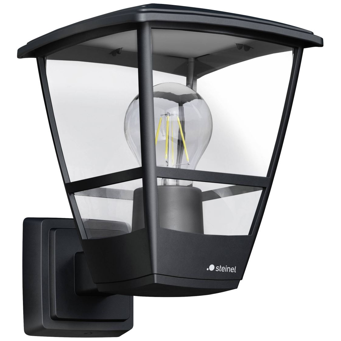Steinel L 10 SW kültéri fali lámpa fekete (084752) (sein084752)