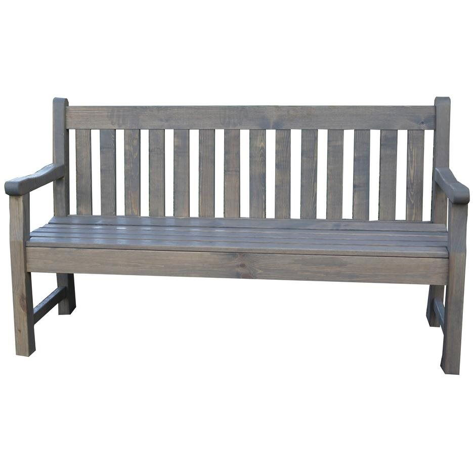 ROJAPLAST LONDON kerti pad 150 cm, szürke (13090)