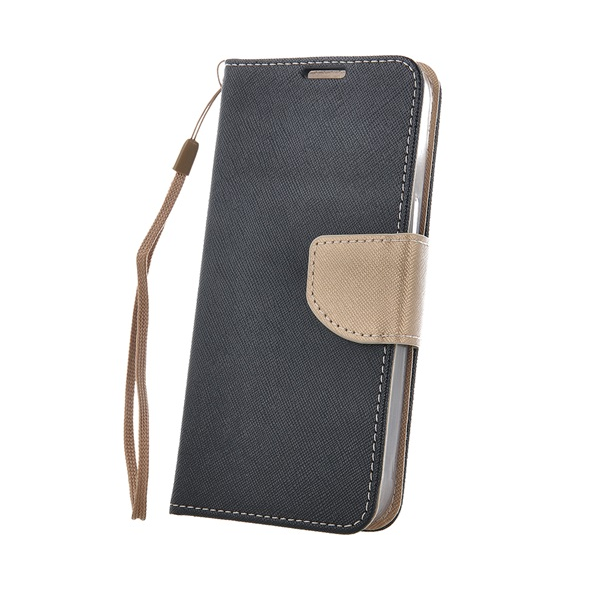 Fancy Samsung Galaxy A25 5G fliptok fekete-aranyszínű (90252) (90252)