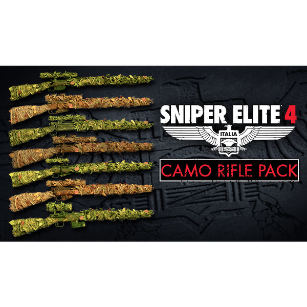 Sniper Elite 4 - Camouflage Rifles Skin Pack DLC