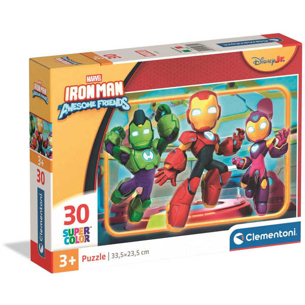 Clementoni 30 pcs Puzzles Iron-Man Awesome Friends