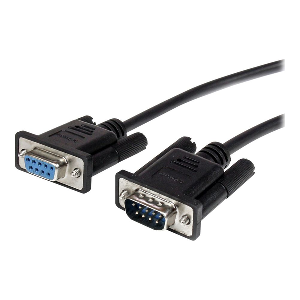 StarTech.com MXT10050CMBK serielkabel Sort 0,5 m DB-9