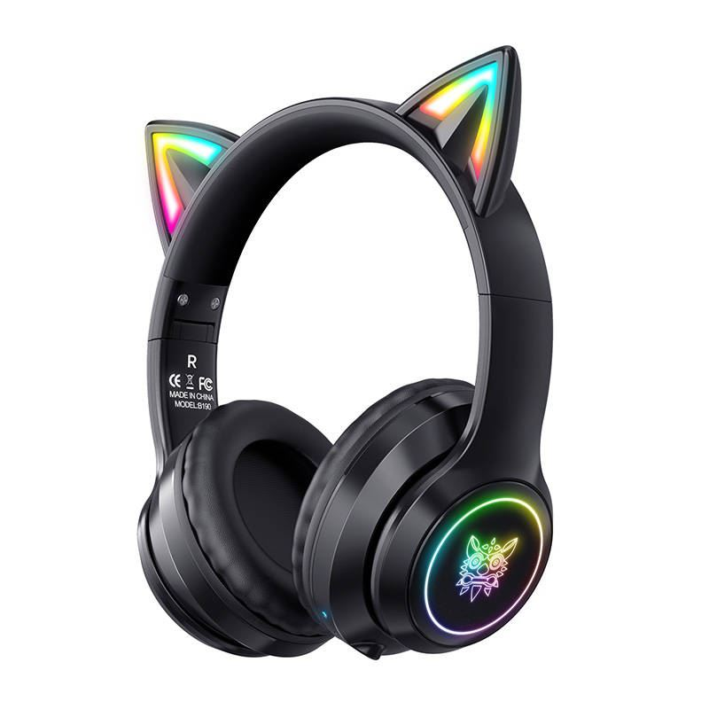 ONIKUMA B90 vezeték nélküli gaming fejhallgató fekete (Onikuma B90B) (Onikuma B90B)