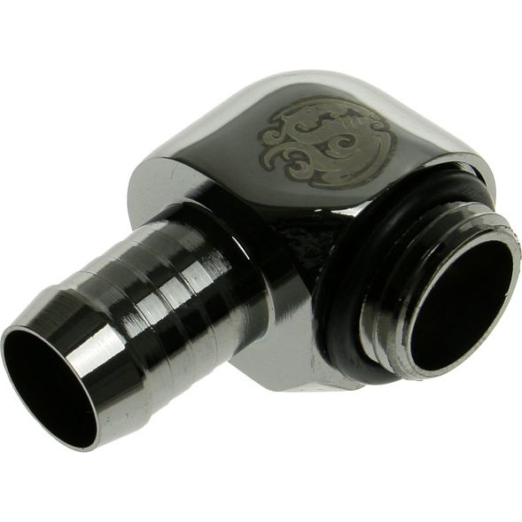 Bitspower csatlakozó G1/4” -> ID 10mm - 90 fokos, (BPBSWPC27)