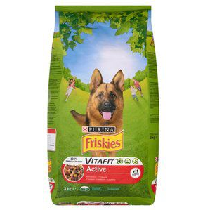 Friskies Száraz Kutya Active 3kg