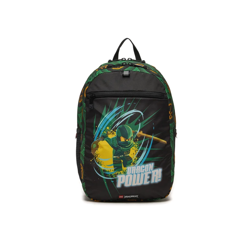 LEGO Ninjago iskolatáska 18L - Fekete/Mintás (202222401)