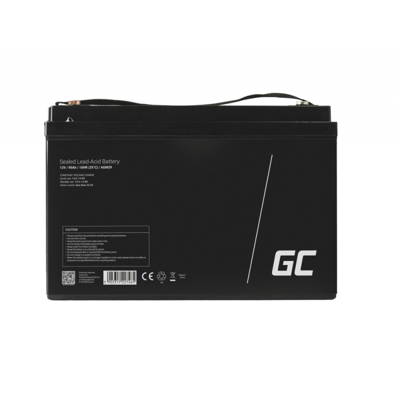 Green Cell AGM29 akkumulátor (12V / 90Ah) (AGM29)