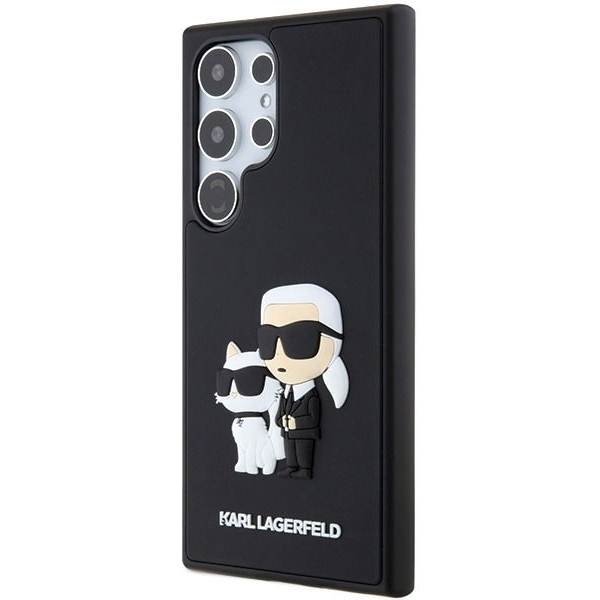 Zadní Kryt Karl Lagerfeld pro Samsung Galaxy S24 Ultra černá