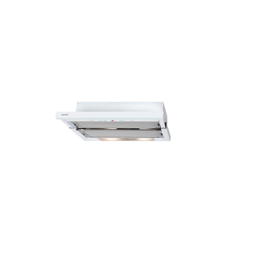 Cata Campana TF-5260 WH/L Teleszkópos beépíthető Páraelszívó - Fehér (02034501)
