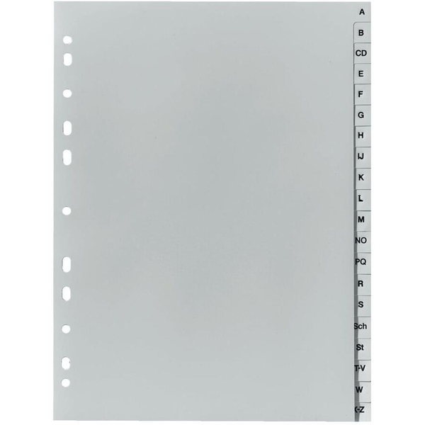 Herlitz Register 20tlg A4 PP A-Z A4