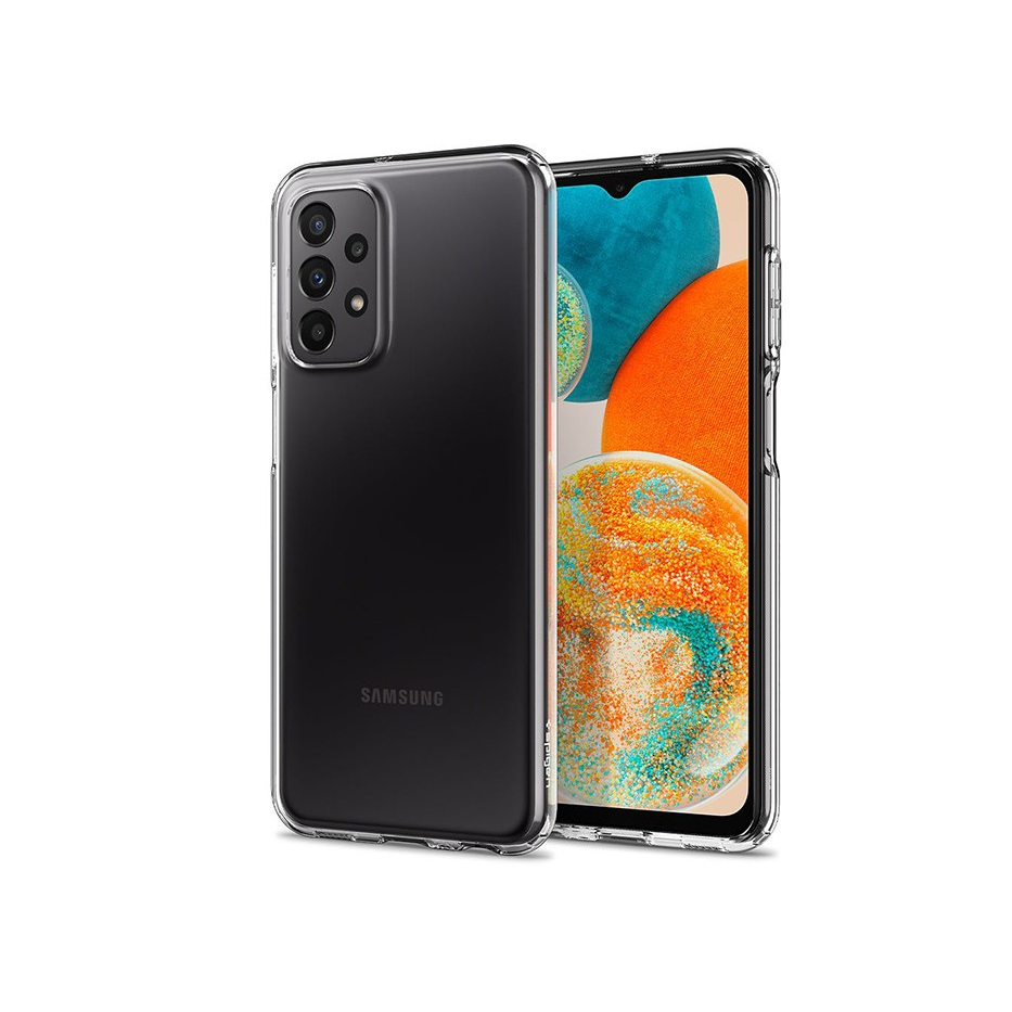 Samsung Galaxy A236U A23 5G ütésálló hátlap - Spigen Liquid Crystal - átlátszó (SP0192)