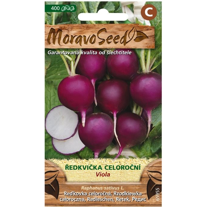 Retek VIOLA, kerek, lila (3158mm)