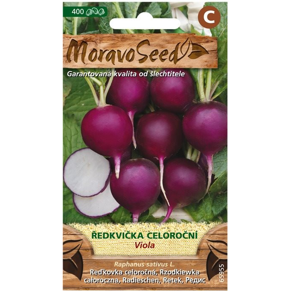 Retek VIOLA, kerek, lila