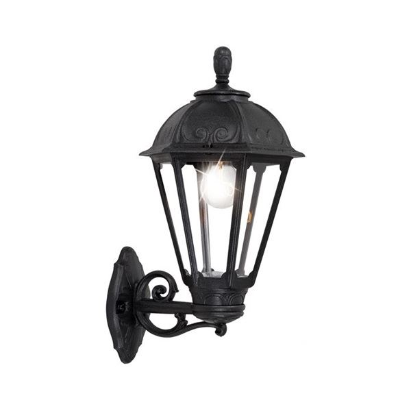 Fumagalli BISSO/SALEM kültéri falilámpa fekete (K26.131.000.AXE27) (K26.131.000.AXE27)