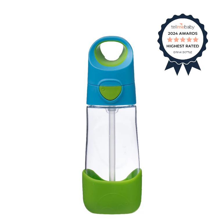 B.Box kulacs szívószállal 450ml kék-zöld (9353965004400) (9353965004400)