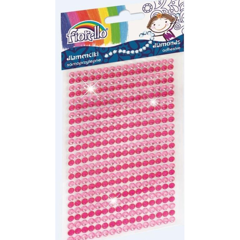 Öntapadós Kövek Fiorello GR-DS040 Gyémánthatású Rózsaszín (256935)