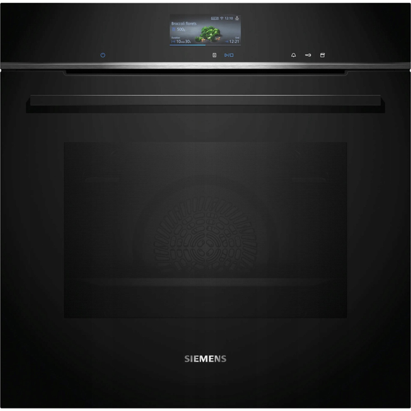 Siemens HS736G3B1 sütő 71 L Fekete, Rozsdamentes acél