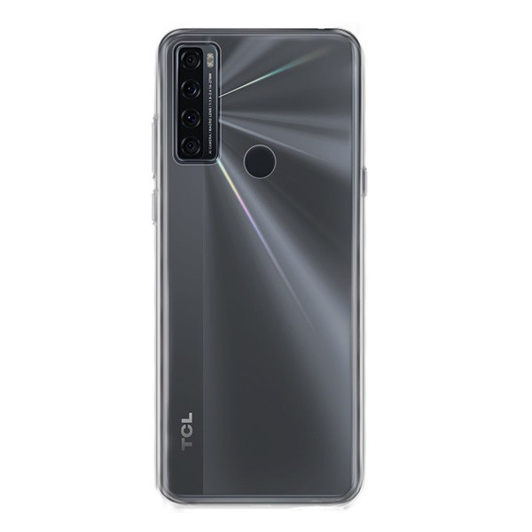 Szilikon telefonvédő (ultravékony) ÁTLÁTSZÓ [TCL 20 SE] (5996591067889)