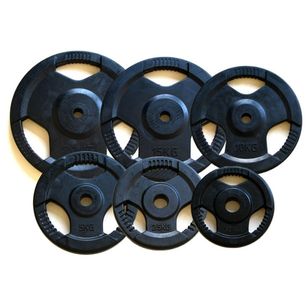 AKTIVSPORT Gumírozott súlyzótárcsa 10 kg 51 mm